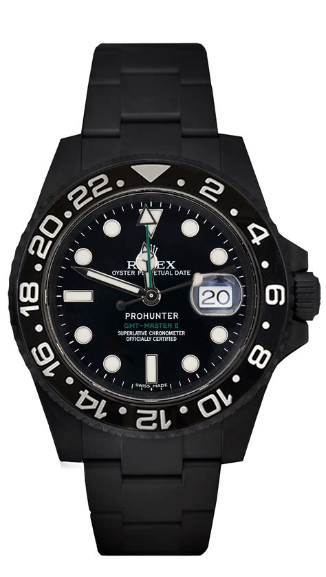 prezzo rolex pro hunter gmt master ii pvd|More.